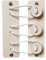 Milageto Montessori Busy Board Zubehör, Busy Board DIY Praktische Fähigkeiten, Baby Pädagogisches Sensorik Spielzeug Motorikbrett, Activity Board Lernspielzeug für Kinder - Knöpfen
