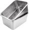 Bol à vaisselle et passoire A Selected, grand bol à mélanger rectangulaire en acier inoxydable 304 de 10 litres, lavabo, cuve à vaisselle, 36 x 27 x 15 cm, 2 pièces, 1 paquet