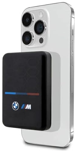 BMW Induktive Powerbank BMPBMS3K22PGVK 5W 3000mAh + Kabel Schwarz M Collection