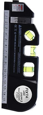 Level Multifunctional Infrared Laser Tape Measure Ruler High Accuracy Portable Laser Leveler Laser Measure Ruler for Curtain
