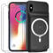 Battery Case for iPhone X/XS, Enhanced 10000mAh Portable Protective Wireless Charging Case Support Carplay Compatible with iPhone X/XS (5.8 inch) Rechargeable Extended Battery Charger Case (Black)