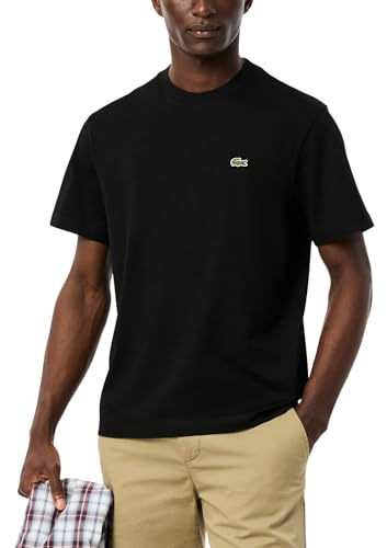 Lacoste Herren T-Shirt Rundhals TH7318, Männer Basic Tshirt,Tee,Regular Fit