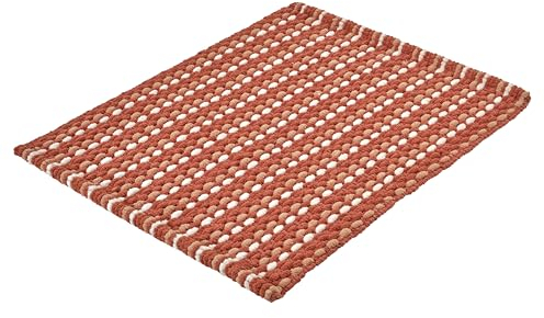 Kleine Wolke Badteppich, Polyester, Terracotta, 55x65cm