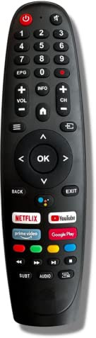 Telecomando di ricambio per Thomson Google/Android TV 65QA2S13 | 65QG5C14 | 65UA5S13 | 65UG5C14