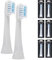 6x Megasonex Bürstenköpfe flat - medium