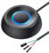 Belligern Pc Power Button Pc Power Switch Pc Power Switch Desktop Computer Power Switch External Remote Start 1.8m Long Cable Round Desktop Switch External Remote Start Computer with Led Light (Black)