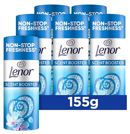 Lenor Laundry Perfume in-Wash Scent Booster 6 Packs x 155g - Spring Awakening, Non-Stop Freshness for Up to 12 Weeks