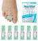 Pnrskter Hammer Toe Straighteners, 6 Pcs Toe Corrector for Women & Men - Broken Toe Splints Wraps Relief for Curled, Crooked, Broken Support (Colorful)