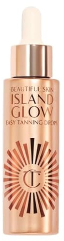Charlotte Tilbury ORIGINAL | Beautiful Skin Island Glow Easy Tanning Drops - Selbstbräunungstropfen | 30 ml | TAN - DEEP | by BELLA