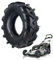 Pneumatici da rasaerba, pneumatici per rimorchi per falciatrice, 13x5, 00-6 Pratiche parti di sostituzione robuste per il trattore da giardino, carrello da golf