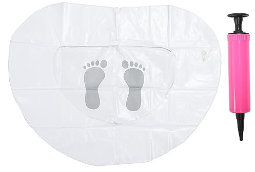 for Inflatable, for Swimming Pool Foot Bath, Foldable, with Inflator Pump, for Pool Entry