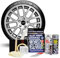 E-TECH Complete Alloy Wheel Refurbishment Repair Kit - Silver - AW-KIT-01