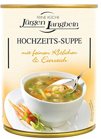 HOCHZEITS-SUPPE von Jürgen Langbein, 400ml