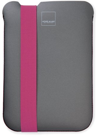 Acme Made AM36605-PWW Skinny Sleeve for Apple iPad Mini Pink/Grey