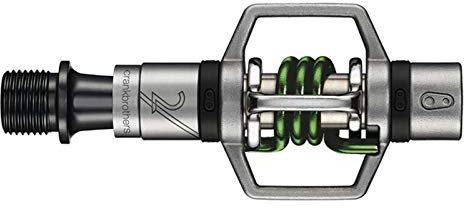 Crankbrothers Klickpedale XC Eggbeater 2, Silber/grün, CBEB2