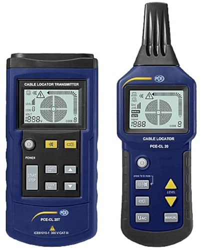 Cable Detector PCE-CL 20 used to detect live and voltage-free electrical wires from PCE Instruments