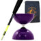 Juggle Dream and Cascade Jonglieren Purple Big Top - Jumbo Bearing Diabolos Set, Black Superglass Diablo Sticks, Diabolo String & Bag (Purple)