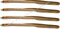 artificiale pesca traina mare spigola serra dentice ricciola esca anguilla KIT 4 PZ.