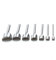 Cuoio Craft 10-40mm Strumenti Cutter Semi-Rotondi Punch Cutter Cintura in Pelle Mezza Cerchio Angolo Cinturino Cinturino Portafoglio Fine Fai da Te
