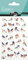 Maildor CY126C - Packung mit 1 Bogen 3D-Aufklebern Cooky, 7,5 x 12 cm, 28 Stickers, 1 Pack, Vögel