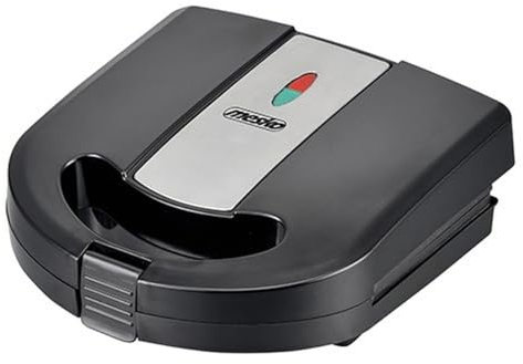 Griglia a contatto 3 in 1 | 1000 Watt | Barbecue elettrico | tostapane | piastra per waffle | tostapane | 3 piastre intercambiabili | Sandwich Maker | Panini Grill | Grill