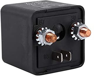 batterie trennrelais 12v zweitbatterie set Automotive Relay, neue 12V 200A Hochleistungs Split EIN/AUS Schalterrelais Auto Boot 200Amp Fit für Baufahrzeuge Autos