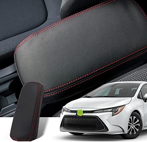 Ruiya Corolla Mittelarmlehne Abdeckung Corolla 2019+ Zubehör Mittelkonsole Armlehnenbezug Armlehnen abdeckung Armlehnenbezüge Kompatibel mit Toyota Corolla E210 2019-2025 | Corolla Cross 2022-2025