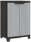 vidaXL Kunststoffschrank Haushaltsschrank Schrank Gartenschrank Balkonschrank Beistellschrank Putzmittelschrank Werkstattschrank 65x45x97cm