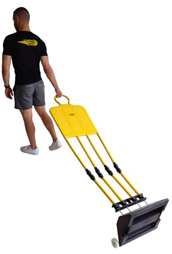 Power Shot Fußball-Dummy Standfuß | Rollbarer Standfuß für Gute Standsicherheit | Ideal für Schulen & Vereine | Trainingsdummy | Fußball | Schwarz
