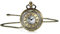 Vintage Taschenuhr, Taschenuhr Herren, Vintage Römische Ziffern Skala, mit Kette