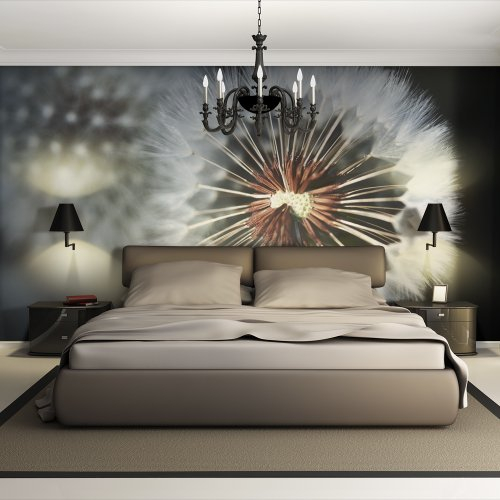 murando - Vlies Fototapete Pusteblume 400x309cm - Foto Tapete Schlafzimmer Wohnzimmer Moderne Vliestapete XXL Wandtapete Motivtapeten 3d Effekt Wand Dekoration - Blumen Natur Pflanzenmotiv 100406-30