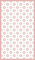DobleUve Estudio Tapis Vinyle 34 | Rose | 47x80 cm | Tapis Cuisine | Tapis de Salon Antidérapant Antifongique Ignifuge | Tapis Enfants | Tapis Bain PVC | Tapis PVC