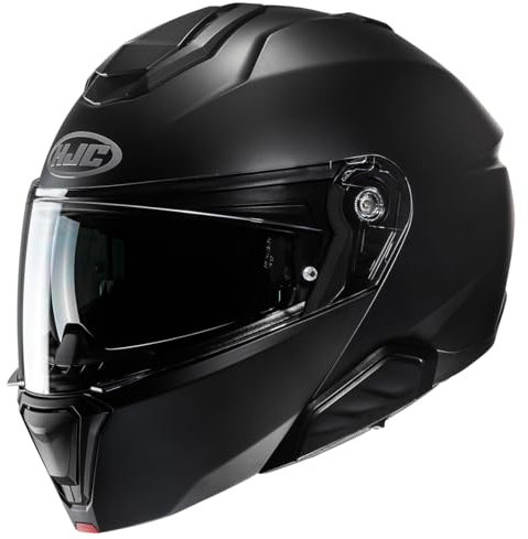 HJC, Modularer Motorradhelm I91, Semi mat Schwarz XXL