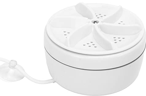 Lavadora Portátil, Lavadora De Turbina De 5V 60W Con Ventosa, Mini Lavadora Portátil USB Adecuada Para Viajes, Escuela, Hogar