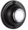 Sileduove Classic Round Metal Doorbell Push Button Black Wired Lighted Up LED for Home Front Door
