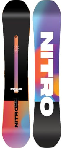 Nitro Tabla de Snowboard para Hombre Prime Chroma CAM-out BRD´25, Allmountainboard, Directional, Flat-out Rocker, All-Terrain, Mid-Wide