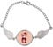 Donut Chote Biscuit Cup Ice Armband Armband Engelsflügel Armreif, Medium, Metall, nicht zutreffend, Medium, Metall, Nicht zutreffend