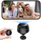 Generico Telecamera MIni, Telecamera Spia, Telecamera Nascosta, Telecamera WiFi Ultra Grandangolare HD 1080P Indoor con Visione Notturna per Casa/Ufficio, Vista in Diretta tramite APP (A9)