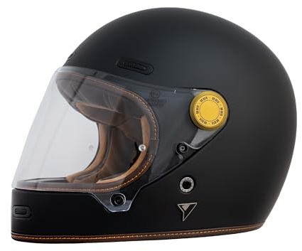 By City Roadster III Helm Matt Black, Integralhelm aus Glasfaser, ECE/UN R.22.06 Zulassung