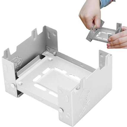 Shaersu Pocket Ofen, Camp Herd Rucksacking | Faltbarer Camping Alkoholherd | Camping -Küchenartikel, Sport- und Outdoor -Geräte für Familie, Freunde, Zuhause