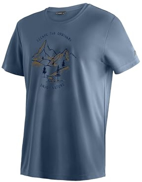 Maier Sports Dieter Print Short Sleeve T-Shirt 4XL