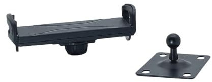 Vynetra Heavy Duty Tablet Stand 6.5x9cm Smartphone Regolazione Holder Facile Installazione Per Casa Cucina Ufficio Palestre Tablet Nero
