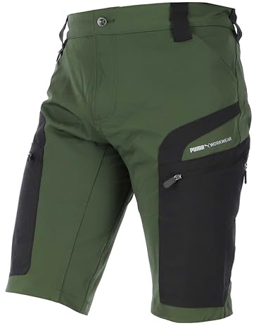 PUMA Workwear Pro-One Adventure Shorts Herren - Wanderhose kurz für Männer - Verstärktes langlebiges Nylon - Trekkinghose mit 4-Wege Stretch - Mit D-Ring - Outdoor Hosen