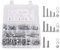VEVOR Kit Assortimento di Bulloni Dadi da 246 pezzi, Viti Imperiali e Rondelle Piatte, Acciaio Inox 1/4-20, 5/16-18, 3/8-16, Kit di Viti Dadi Assemblaggio per Mobili Attrezzature, Fai da te