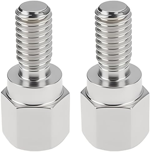 GGUFAY 2 Stück 1/4 Zoll Weibliche Zu M6 Männlichen Gewinde Adapter Befestigung Kamera Und Stativ Ausrüstung