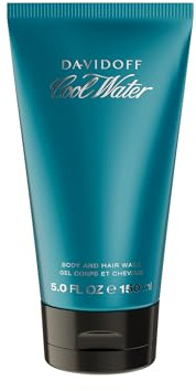 Davidoff Cool Water Duschgel für Herren | Duschgel mit frischer Minze, Lavendel und Amber, reinigt sanft die Haut und verleiht die ikonische „Cool Water“-Frische.