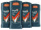4x 76g Degree Men Invisible AntiPerspirant & Deodorant, Adventure (Herren Deo)