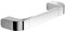 Gedy Outline Porta asciugamani bagno cromo 25 cm, Misure: 3X25,1X7 CM & 0,995 KG, Porta salviette in ottone, Cromall, resine termoplastiche, acciaio inox, Design Simone Micheli