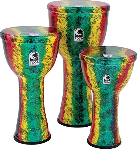 Toca Freestyle Lightweight Djembe Drum African Dance 9 in.