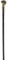 Smiffys Voodoo-Gehstock, Schwarz, mit Schlange, 111cm/44in, 4pcs